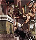 Altarpiece of the Church Fathers Vision of St Sigisbert by Michael Pacher